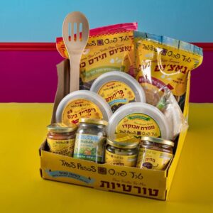 מארז להכנת מגדל נאצ'וס  ל- 4-6 אנשים